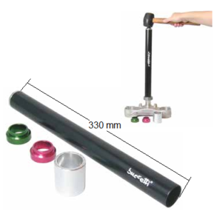 TOOL FOR INSERTING CONICAL BEARINGS ON THE BEARING PLATE