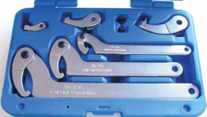 JOINTED WRECH (SET) FOR SECTOR RING NUTS